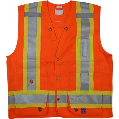 Surveyor Vest Hi-Vis Orange 6165O