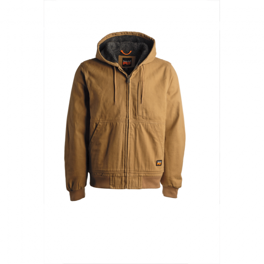 Jacket Hooded Lined Canvas Gritman Dark Wheat TB0A1VB4