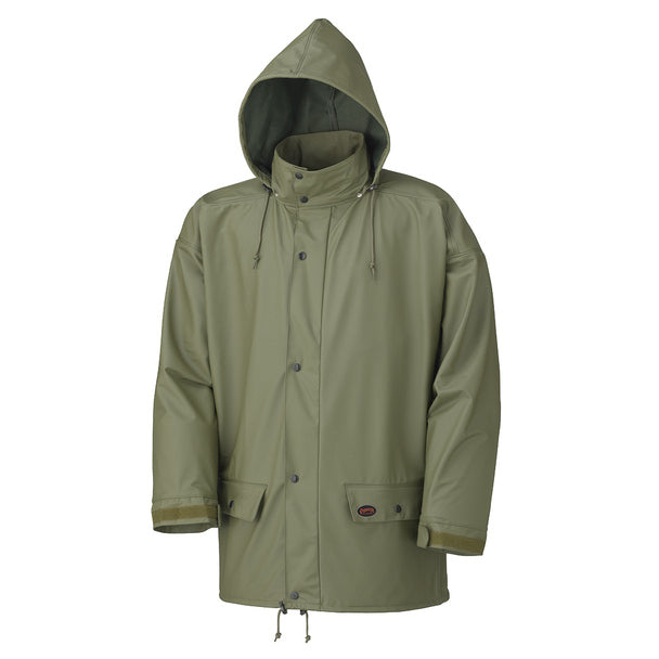 Jacket Rain Dry King PU Olive D7000