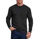 Shirt Long Sleeve Heavyweight Crew Neck Black WL450