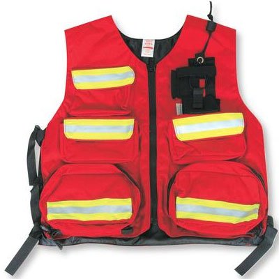 First Aid Safety Vest Red BK625