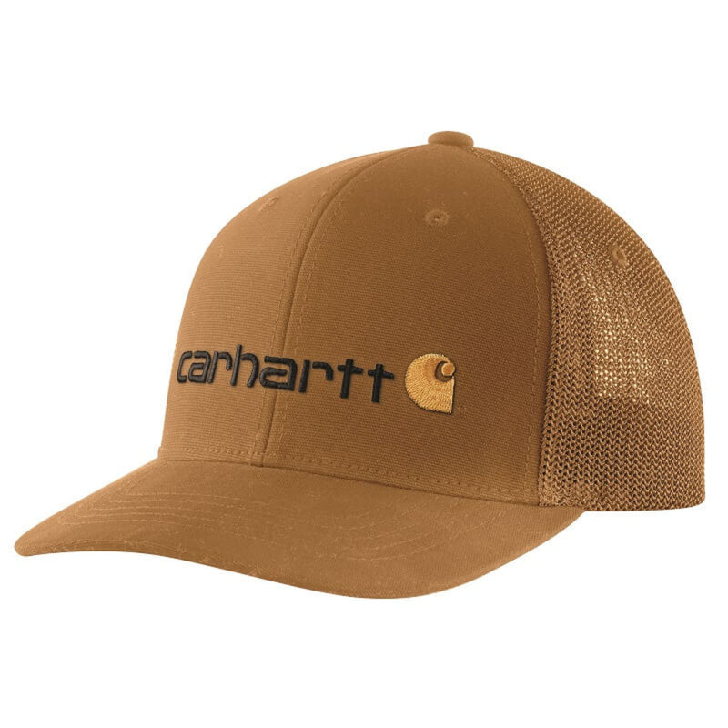 Hat Rugged Flex Logo Graphic Brown 104192