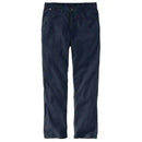 Pant Flame-Resistant Rugged Flex Relaxed Fit Canvas Five-Pocket Navy 104204