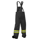 Overall 450D Hi-Vis with Bib Waterproof Windproof Black 023-HVRBPBK