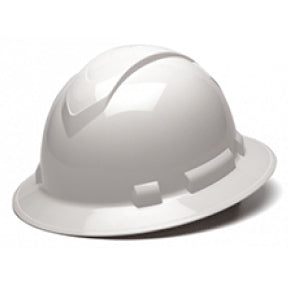 Hard Hat Full Brim Ridgeline White HP54110