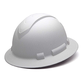 Hard Hat Ridgeline Hydro Dipped Full Brim Matte White HP54116