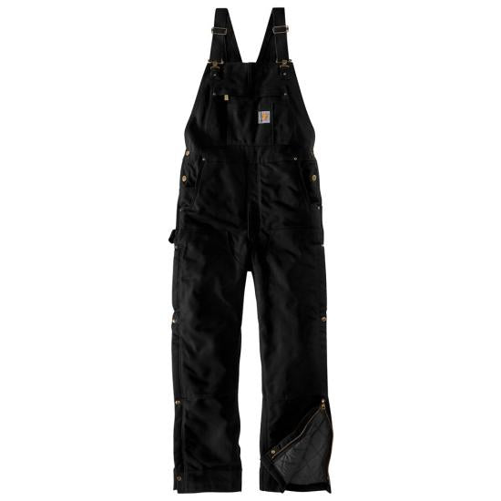 Overall Duck Bib Insulated Black 104393