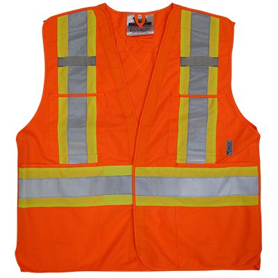 Safety Vest 5-point Tear Away 6135