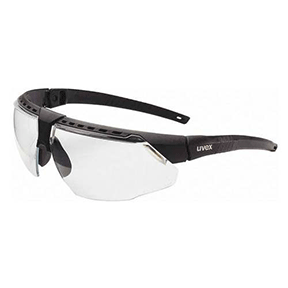 Avatar Safety Glasses Black Frame/Clear Lens S2850HS