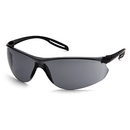 Neshoba Safety Glasses Black Temples/Grey Lens S9720S