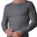 Shirt Thermal Crew Neck Long Sleeve Waffle Knit 6623