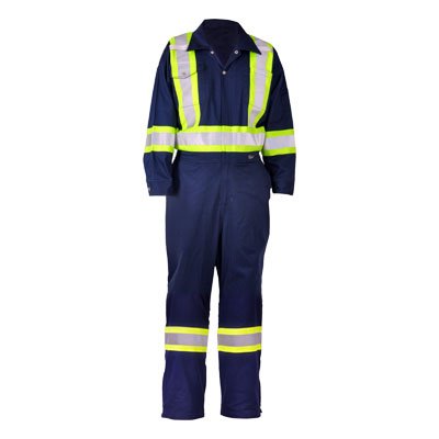 Coverall Hi-Vis Navy Tall